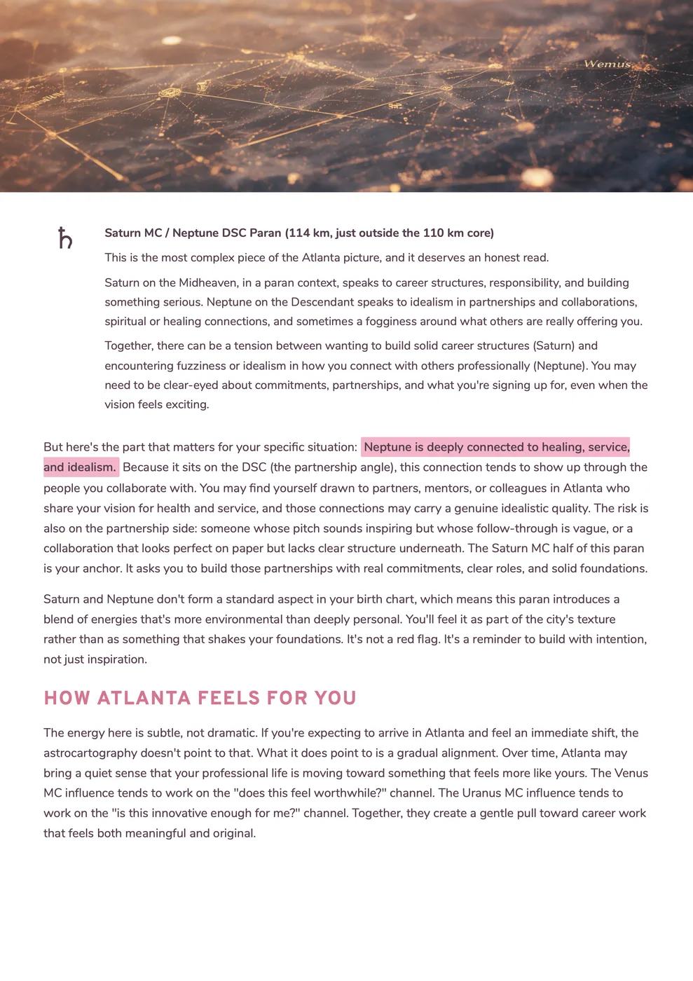 How Atlanta feels for you